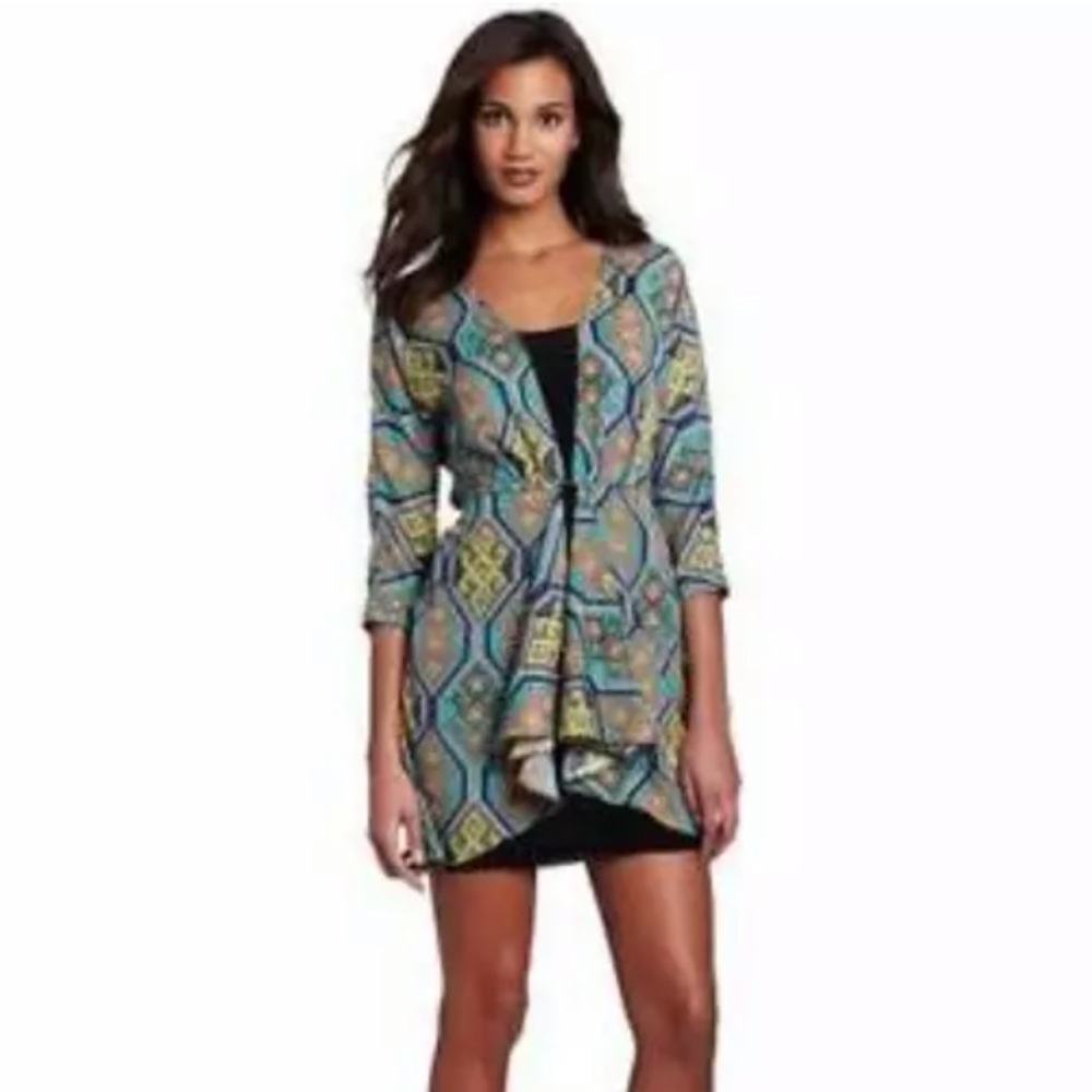 Mara Hoffman Geometric Print Mini Tunic Dress